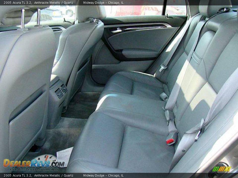 2005 Acura TL 3.2 Anthracite Metallic / Quartz Photo #5