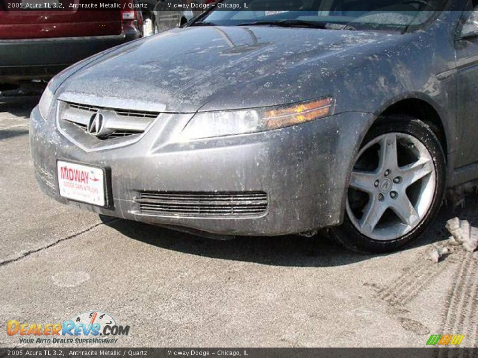 2005 Acura TL 3.2 Anthracite Metallic / Quartz Photo #7