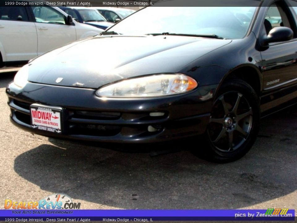 1999 Dodge Intrepid Deep Slate Pearl / Agate Photo #6