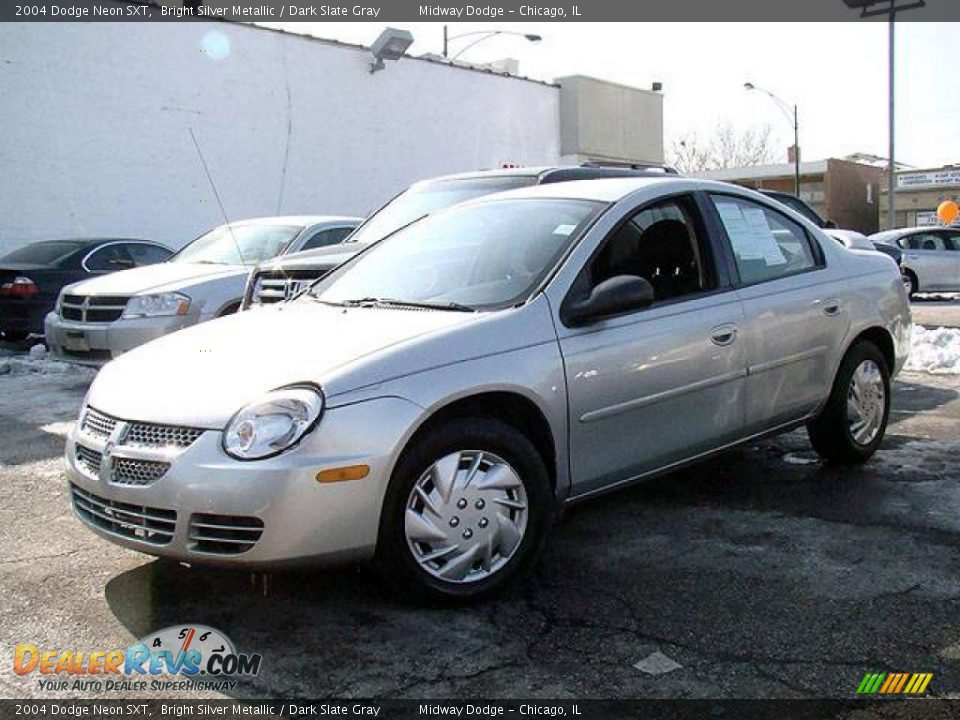 2004 Dodge Neon SXT Bright Silver Metallic / Dark Slate Gray Photo #1
