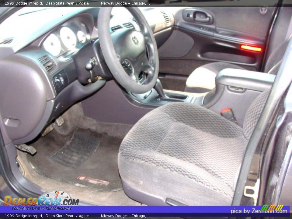 1999 Dodge Intrepid Deep Slate Pearl / Agate Photo #7