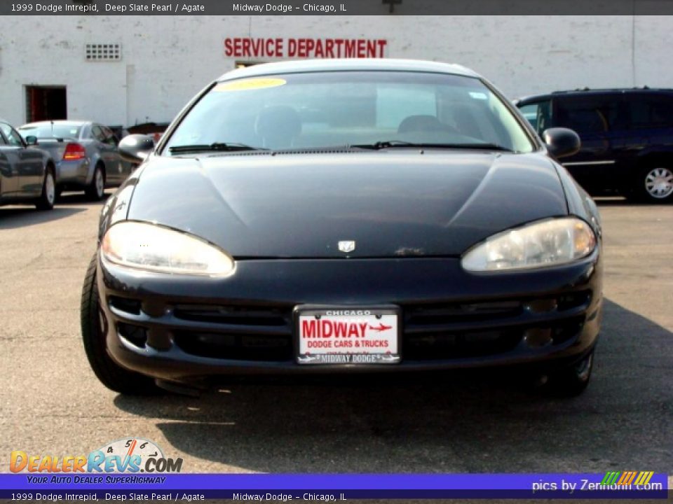 1999 Dodge Intrepid Deep Slate Pearl / Agate Photo #8
