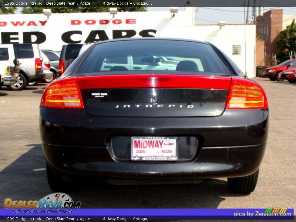 1999 Dodge Intrepid Deep Slate Pearl / Agate Photo #9