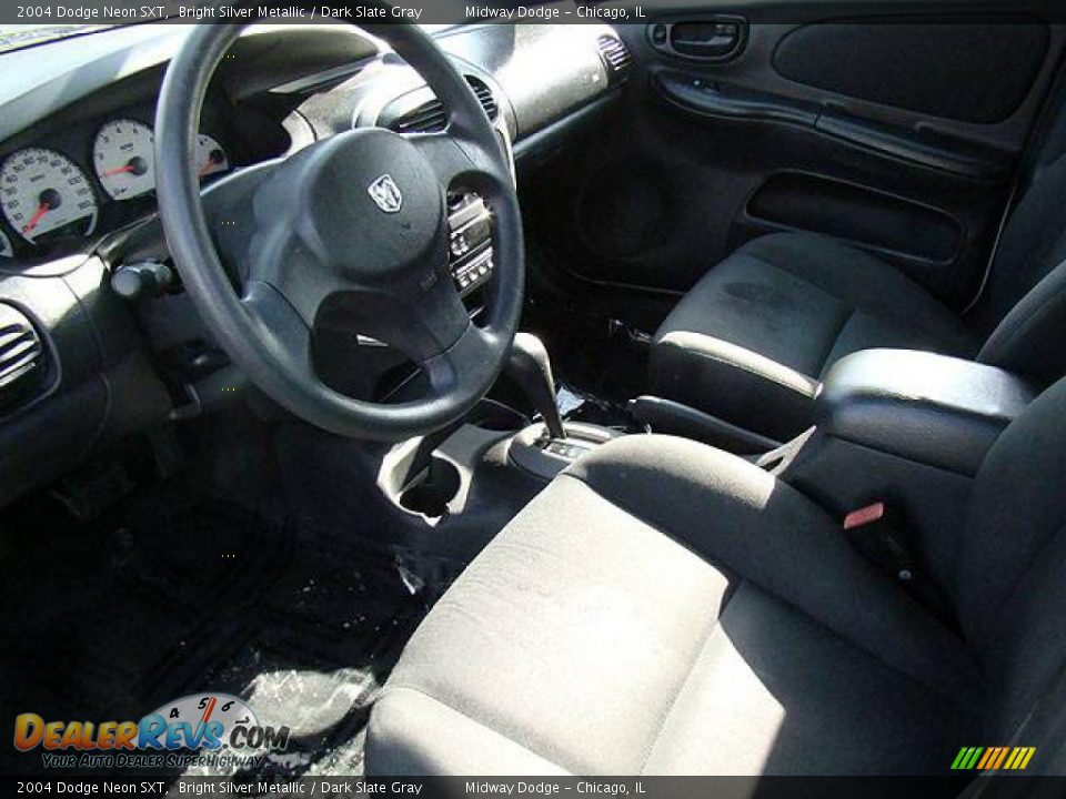 2004 Dodge Neon SXT Bright Silver Metallic / Dark Slate Gray Photo #4