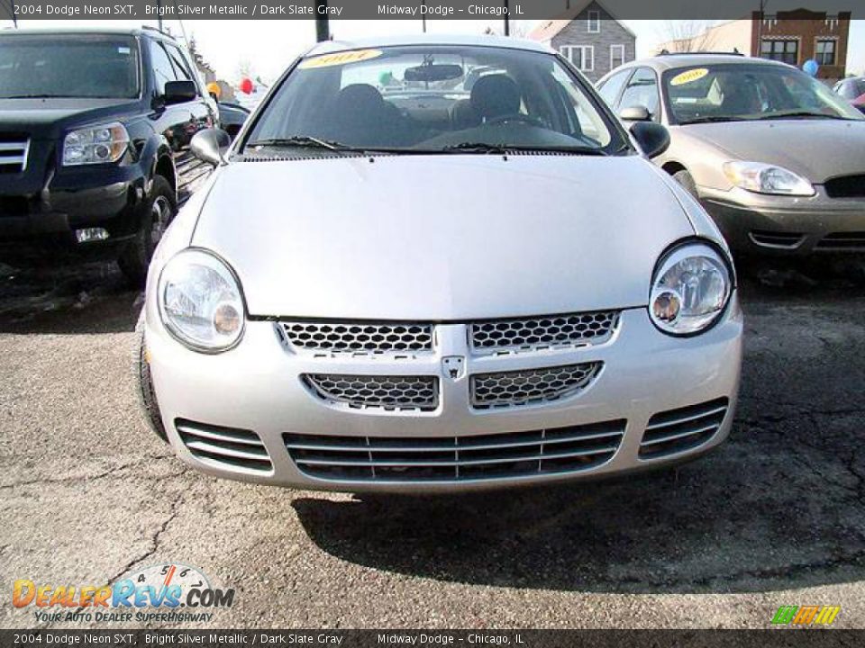 2004 Dodge Neon SXT Bright Silver Metallic / Dark Slate Gray Photo #8