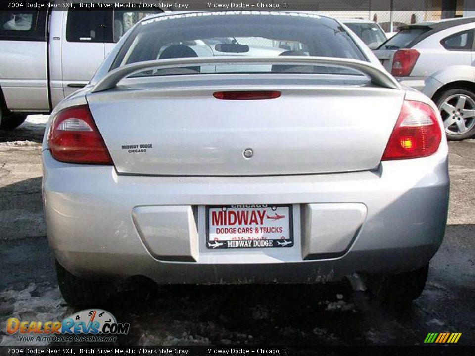 2004 Dodge Neon SXT Bright Silver Metallic / Dark Slate Gray Photo #9