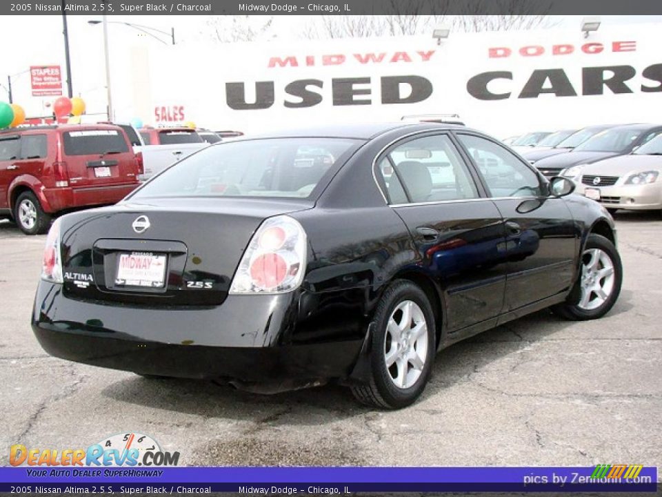 Black 2005 nissan altima 2.5 s #2