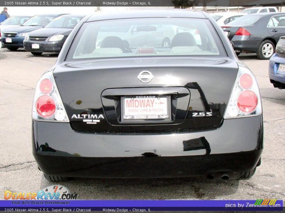 Black 2005 nissan altima 2.5 s #1