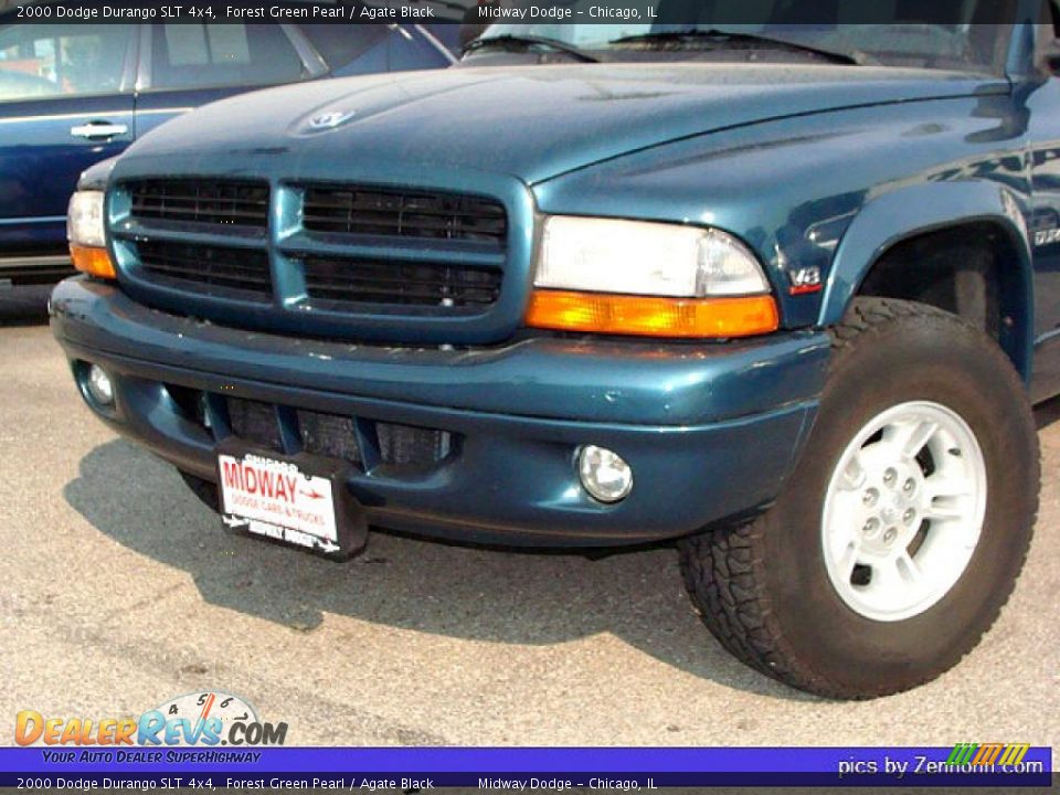 2000 Dodge Durango SLT 4x4 Forest Green Pearl / Agate Black Photo #7