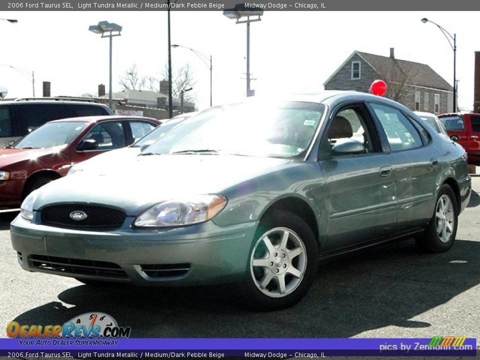 2006 Ford Taurus SEL Light Tundra Metallic / Medium/Dark Pebble Beige Photo #1