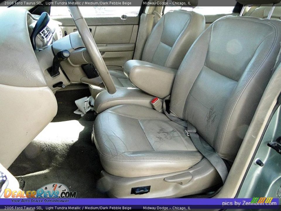 2006 Ford Taurus SEL Light Tundra Metallic / Medium/Dark Pebble Beige Photo #3