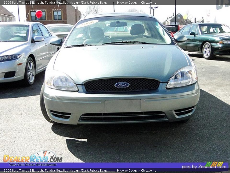 2006 Ford Taurus SEL Light Tundra Metallic / Medium/Dark Pebble Beige Photo #8