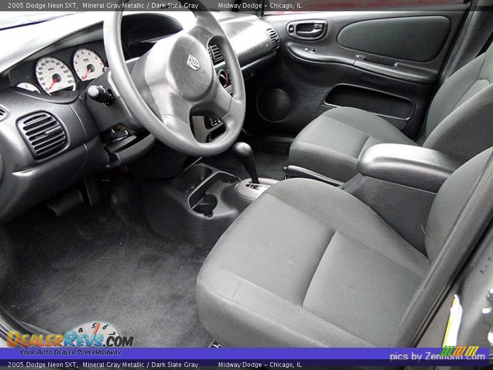 2005 Dodge Neon SXT Mineral Gray Metallic / Dark Slate Gray Photo #4