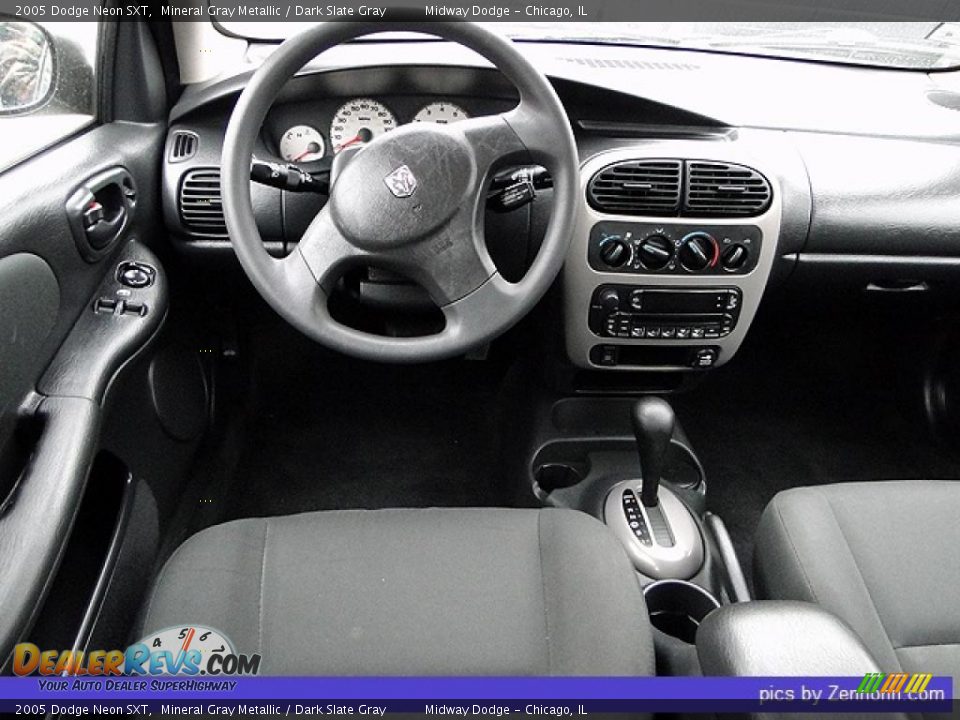 2005 Dodge Neon SXT Mineral Gray Metallic / Dark Slate Gray Photo #6