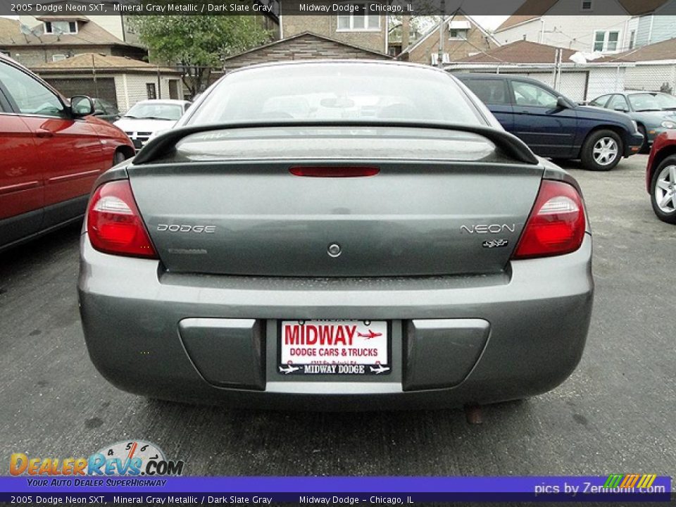 2005 Dodge Neon SXT Mineral Gray Metallic / Dark Slate Gray Photo #9