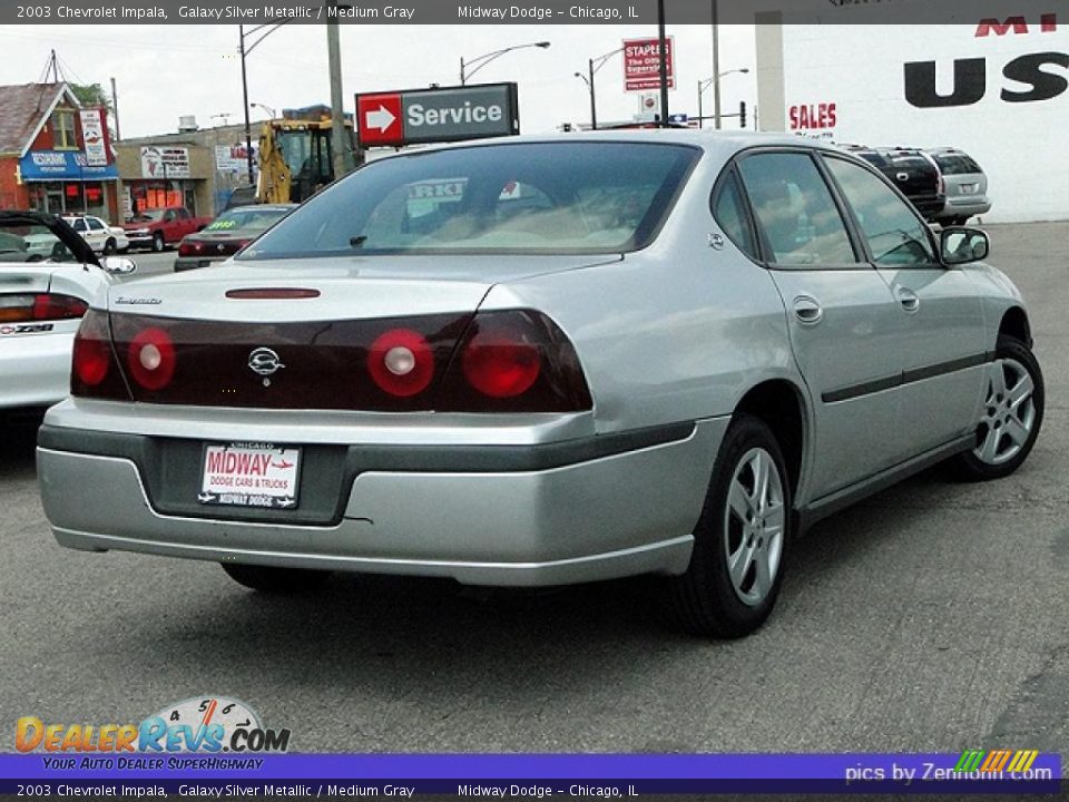 2003 Chevrolet Impala Galaxy Silver Metallic / Medium Gray Photo #2