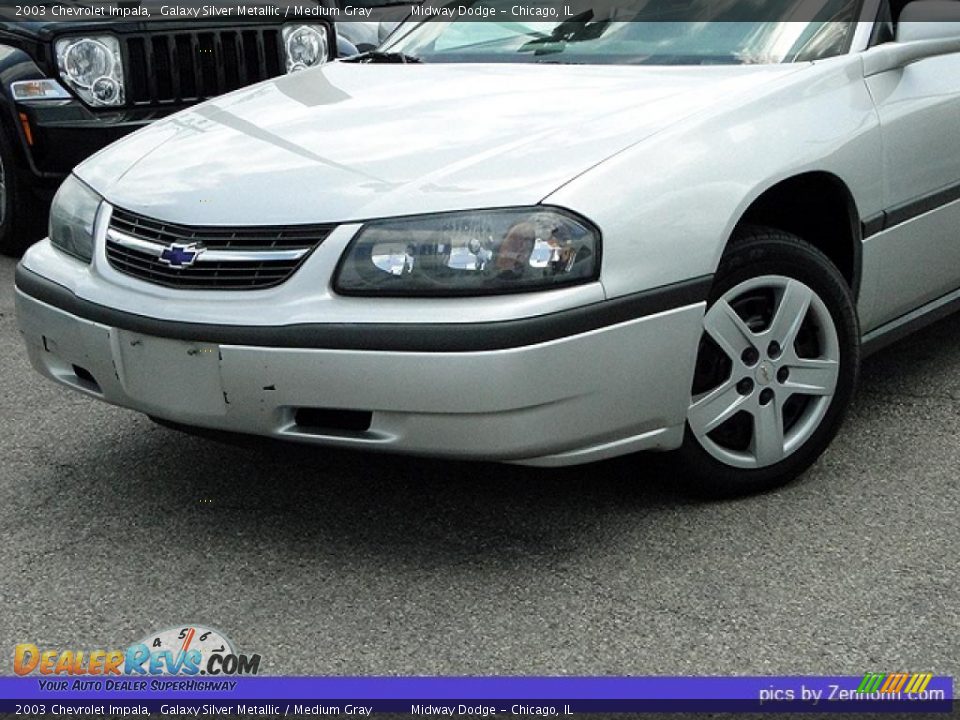 2003 Chevrolet Impala Galaxy Silver Metallic / Medium Gray Photo #7