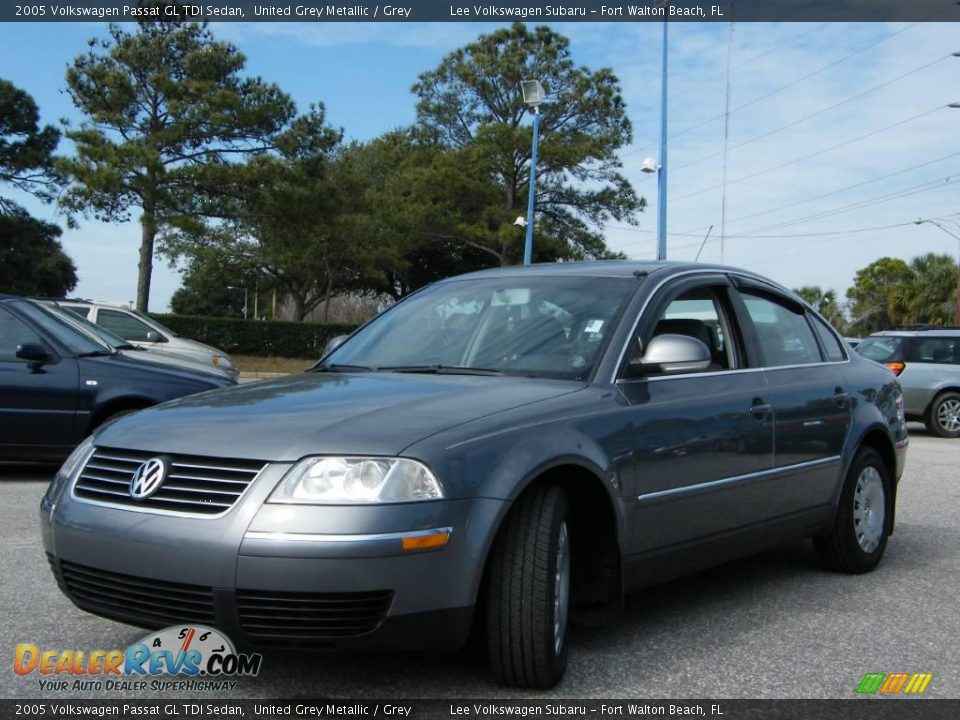 2005 Volkswagen Passat GL TDI Sedan United Grey Metallic / Grey Photo #1
