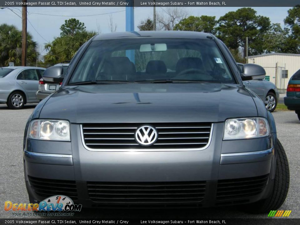 2005 Volkswagen Passat GL TDI Sedan United Grey Metallic / Grey Photo #8