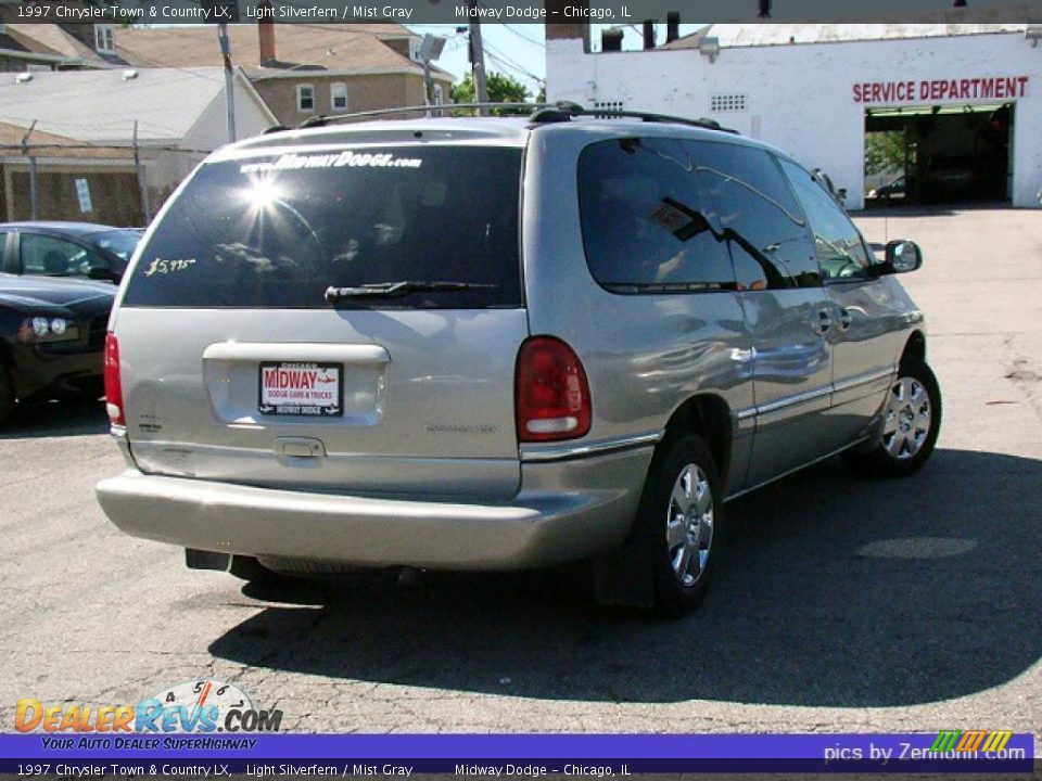 1997 Chrysler Town & Country LX  Light Silverfern / Mist Gray Photo #2