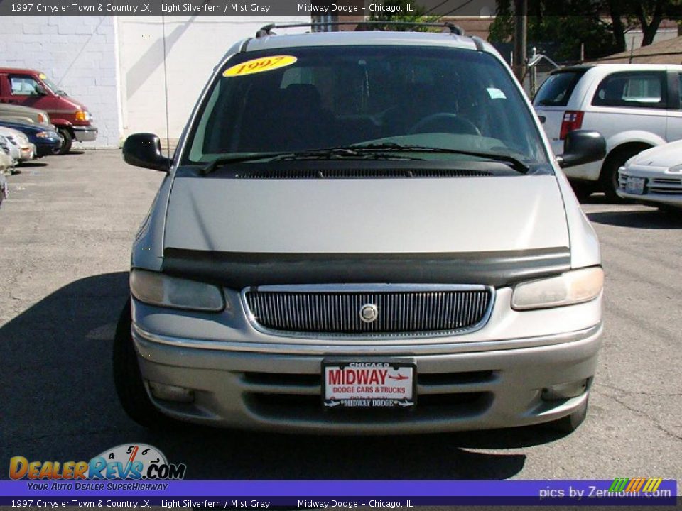 1997 Chrysler Town & Country LX  Light Silverfern / Mist Gray Photo #8