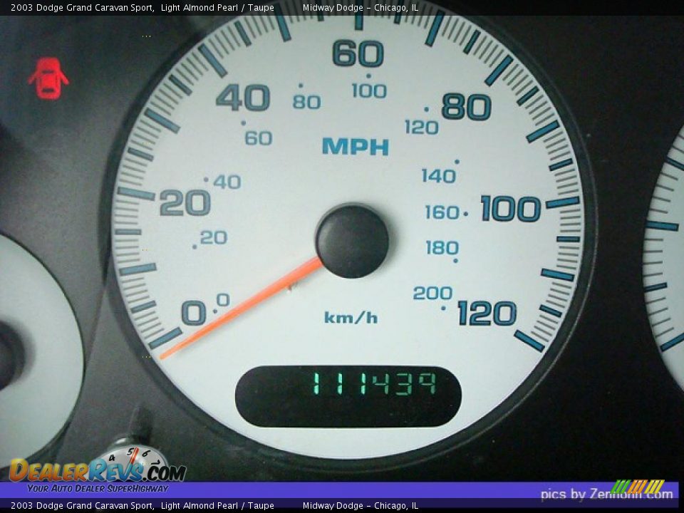 2003 Dodge Grand Caravan Sport Light Almond Pearl / Taupe Photo #7