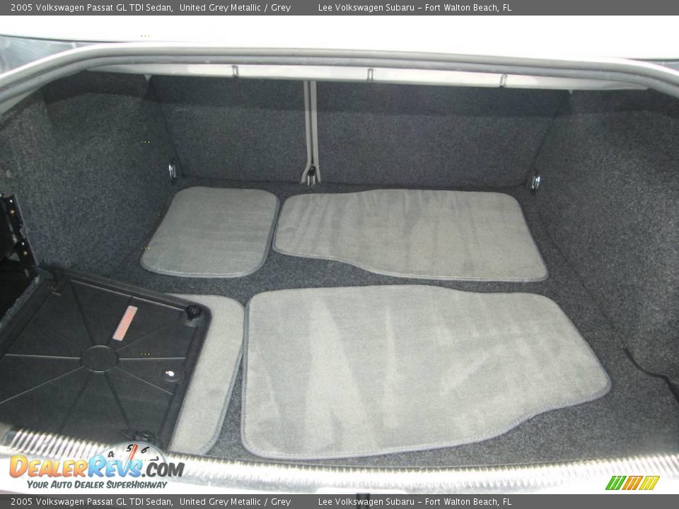 2005 Volkswagen Passat GL TDI Sedan United Grey Metallic / Grey Photo #24