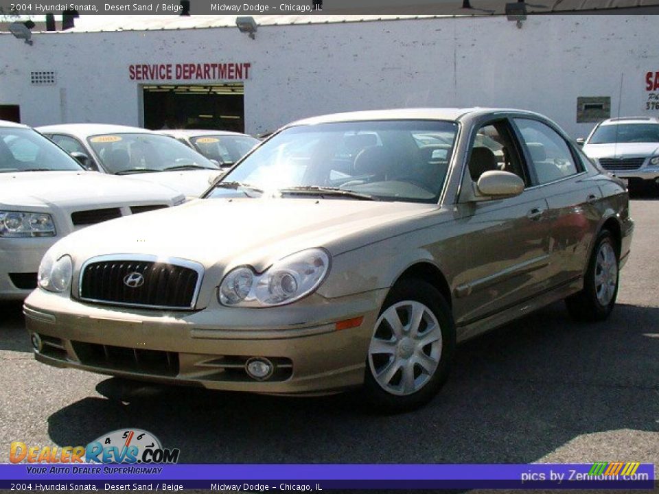 2004 Hyundai Sonata Desert Sand / Beige Photo #1