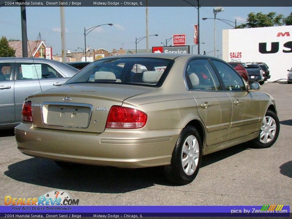 2004 Hyundai Sonata Desert Sand / Beige Photo #2