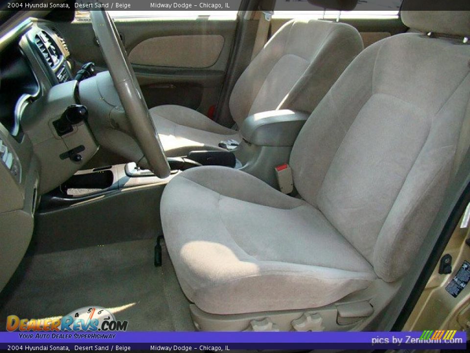 2004 Hyundai Sonata Desert Sand / Beige Photo #3