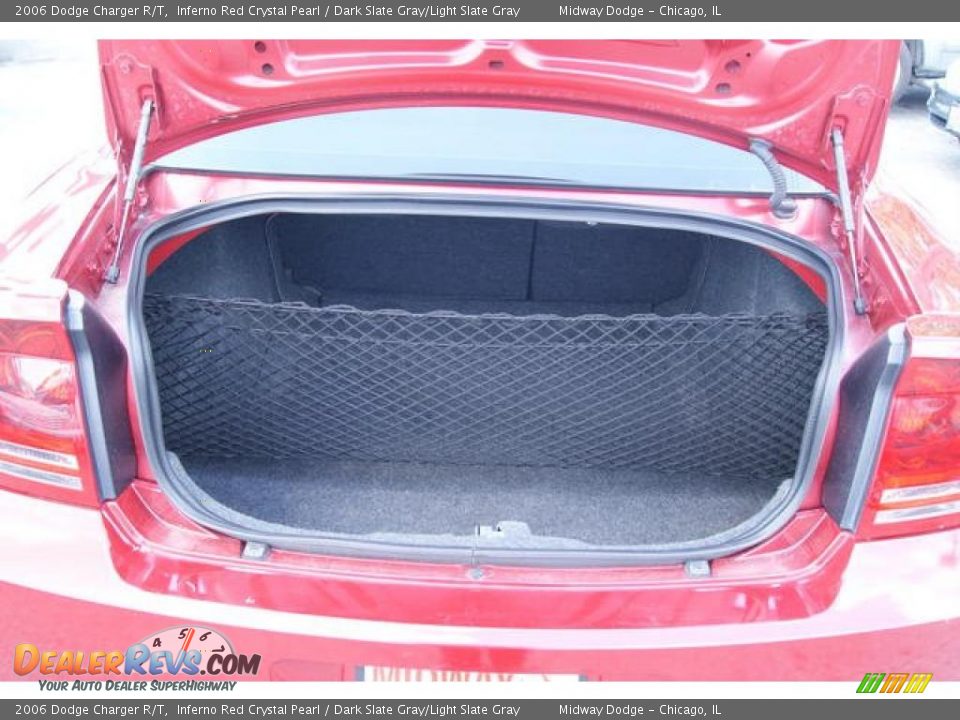 2006 Dodge Charger R/T Inferno Red Crystal Pearl / Dark Slate Gray/Light Slate Gray Photo #11