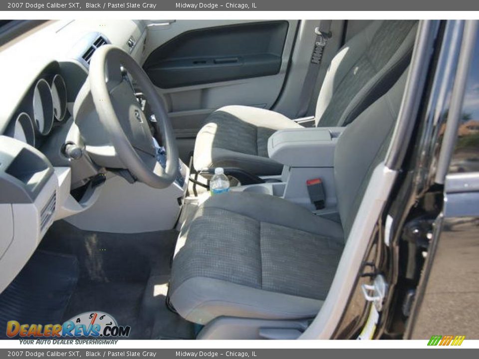 2007 Dodge Caliber SXT Black / Pastel Slate Gray Photo #4