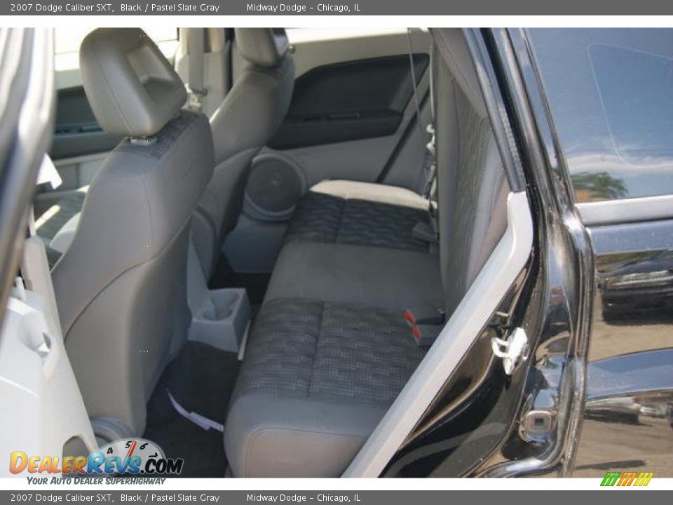2007 Dodge Caliber SXT Black / Pastel Slate Gray Photo #5