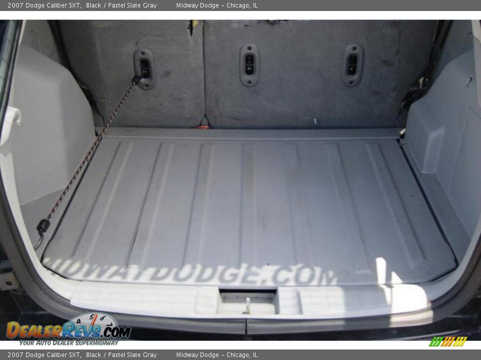 2007 Dodge Caliber SXT Black / Pastel Slate Gray Photo #8
