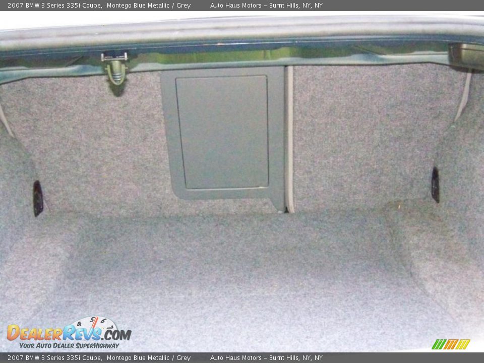 2007 BMW 3 Series 335i Coupe Montego Blue Metallic / Grey Photo #17