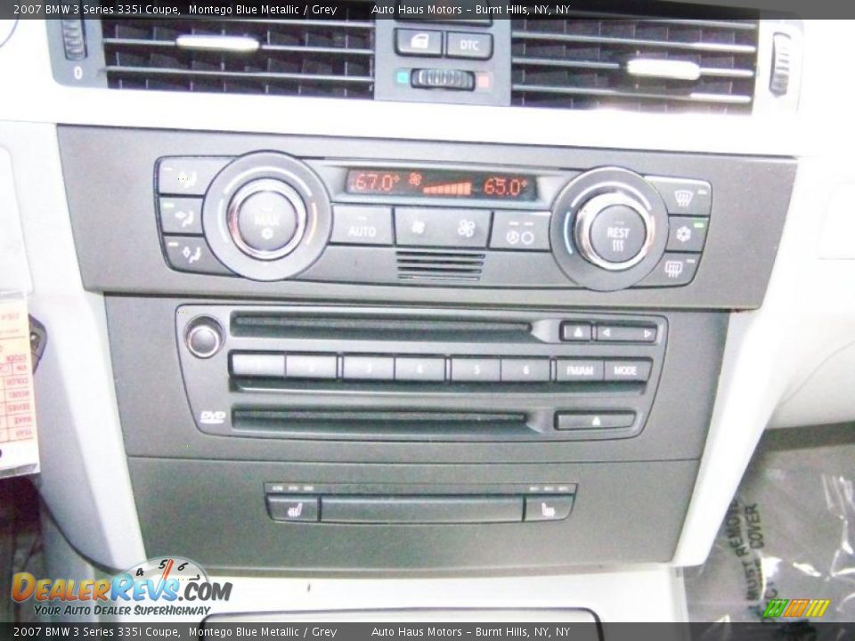 2007 BMW 3 Series 335i Coupe Montego Blue Metallic / Grey Photo #27