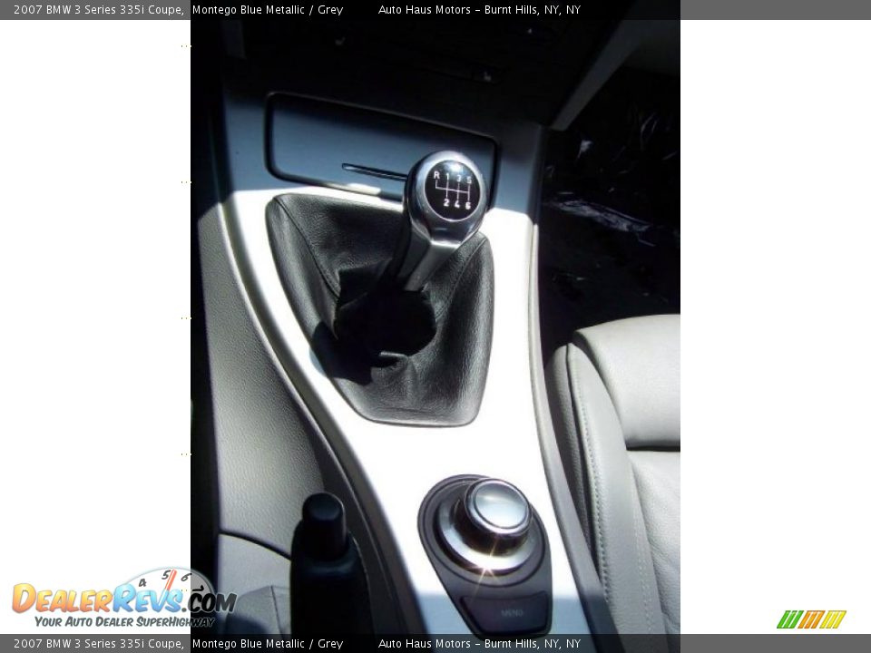 2007 BMW 3 Series 335i Coupe Montego Blue Metallic / Grey Photo #28