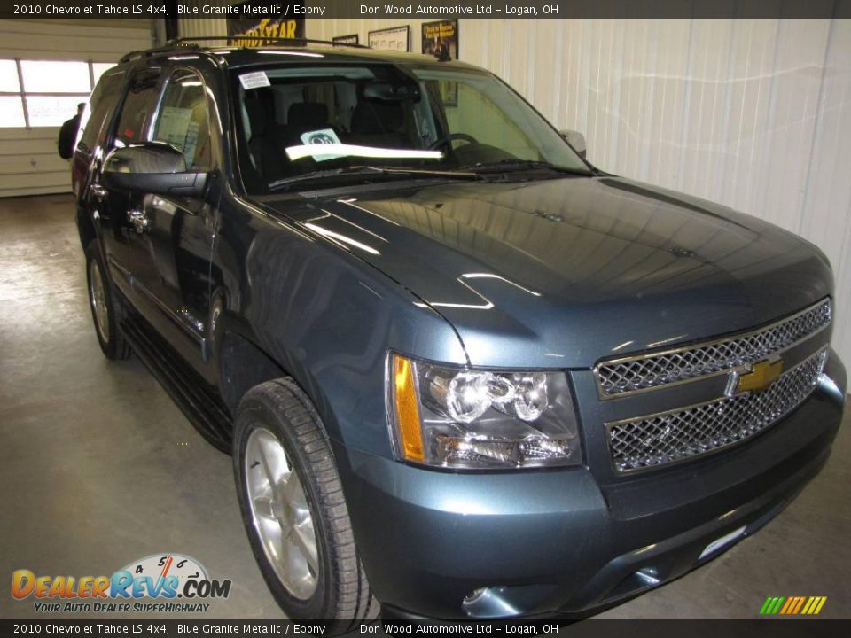 2010 Chevrolet Tahoe LS 4x4 Blue Granite Metallic / Ebony Photo #1
