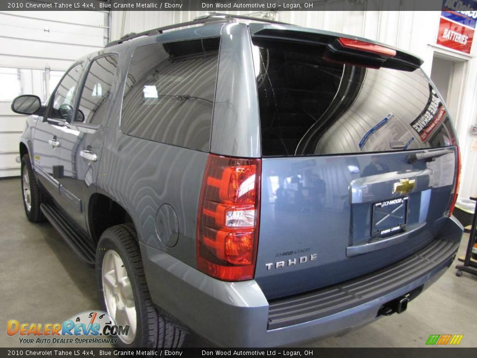 2010 Chevrolet Tahoe LS 4x4 Blue Granite Metallic / Ebony Photo #3