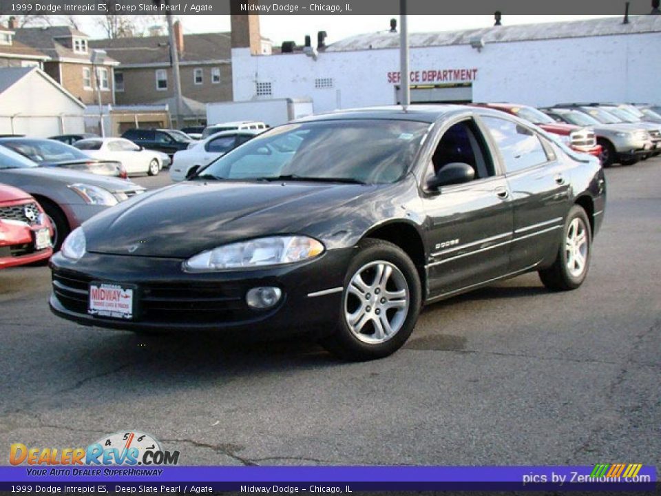 1999 Dodge Intrepid ES Deep Slate Pearl / Agate Photo #1