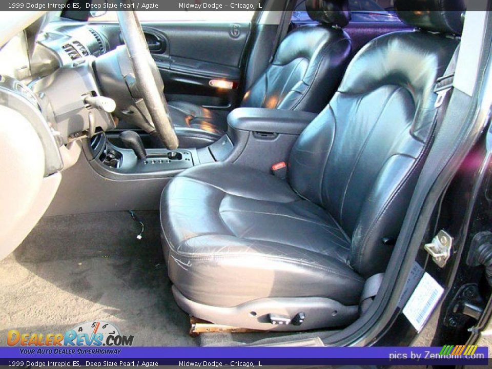 1999 Dodge Intrepid ES Deep Slate Pearl / Agate Photo #3