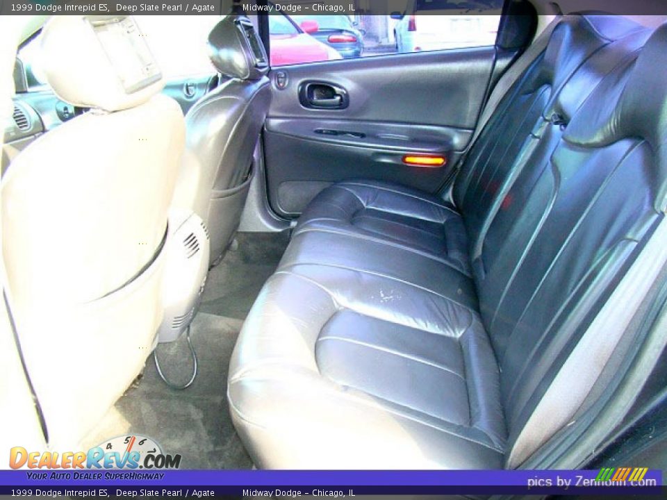 1999 Dodge Intrepid ES Deep Slate Pearl / Agate Photo #5
