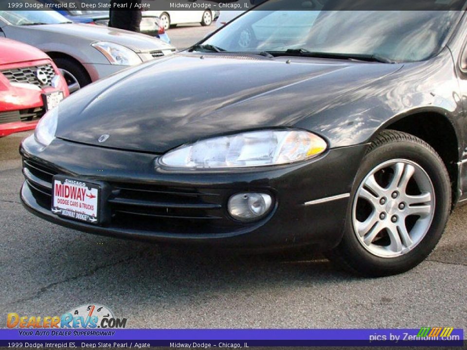 1999 Dodge Intrepid ES Deep Slate Pearl / Agate Photo #7