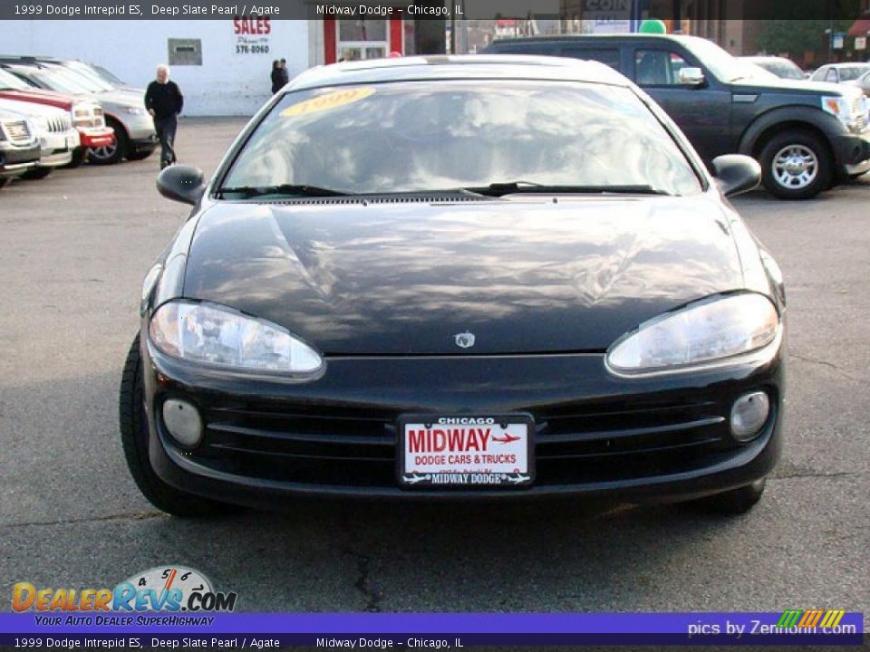 1999 Dodge Intrepid ES Deep Slate Pearl / Agate Photo #8