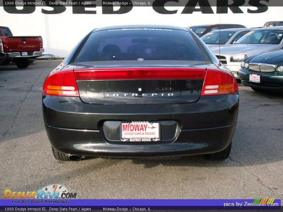 1999 Dodge Intrepid ES Deep Slate Pearl / Agate Photo #9