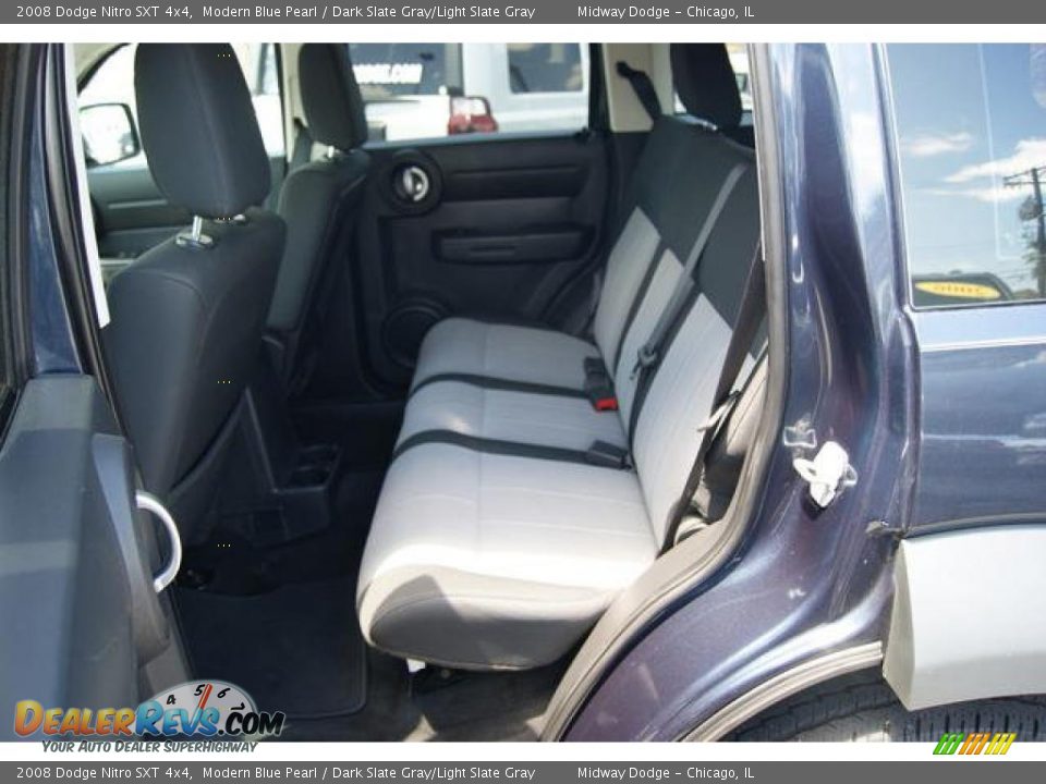 2008 Dodge Nitro SXT 4x4 Modern Blue Pearl / Dark Slate Gray/Light Slate Gray Photo #5