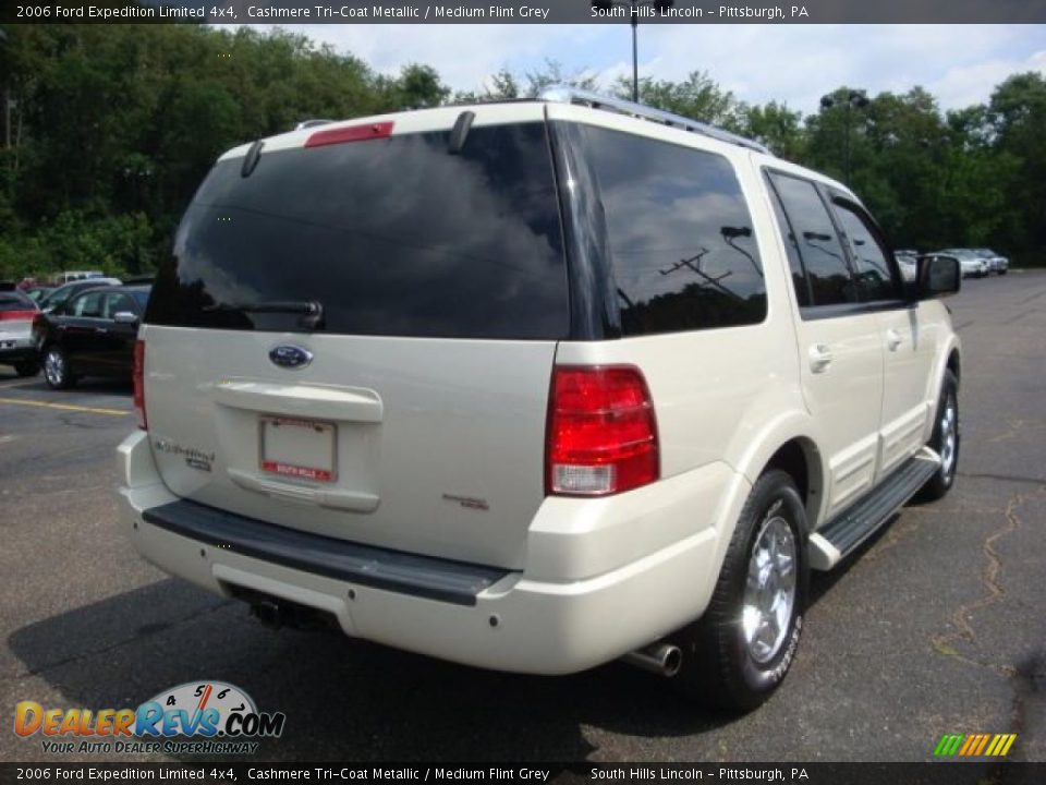 2006 Ford Expedition Limited 4x4 Cashmere Tri-Coat Metallic / Medium Flint Grey Photo #4