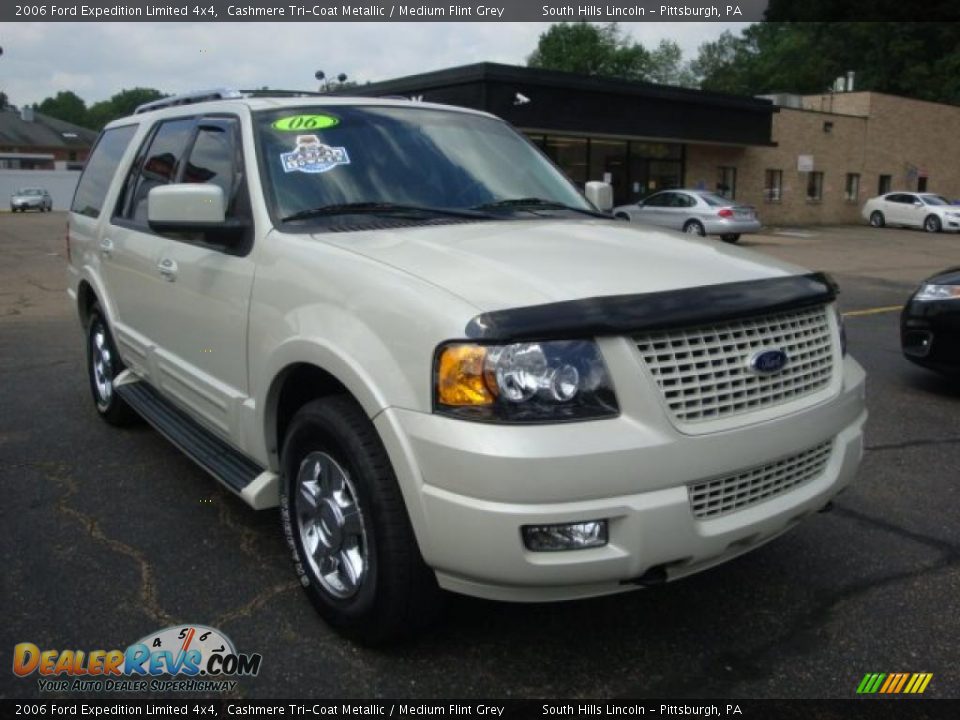 2006 Ford Expedition Limited 4x4 Cashmere Tri-Coat Metallic / Medium Flint Grey Photo #5