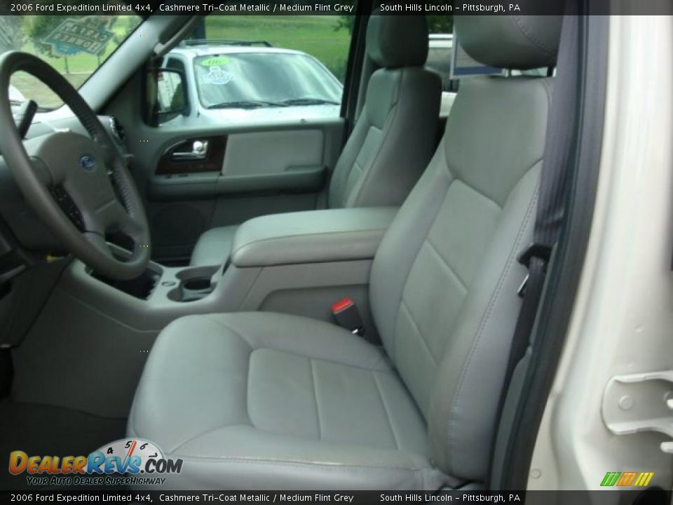2006 Ford Expedition Limited 4x4 Cashmere Tri-Coat Metallic / Medium Flint Grey Photo #8