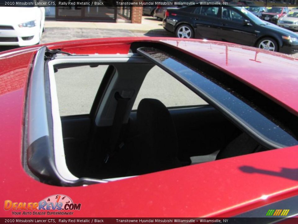 2010 Mitsubishi Lancer GTS Rally Red Metallic / Black Photo #9